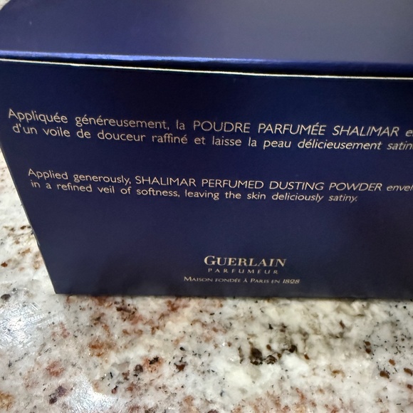Vintage Guerlain Shalimar Paris Perfumed Dusting Powder * Rare* - Picture 4 of 6